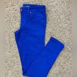 Level 99 VTG Electric Blue skinny jeans bought at Anthropologie mint condition